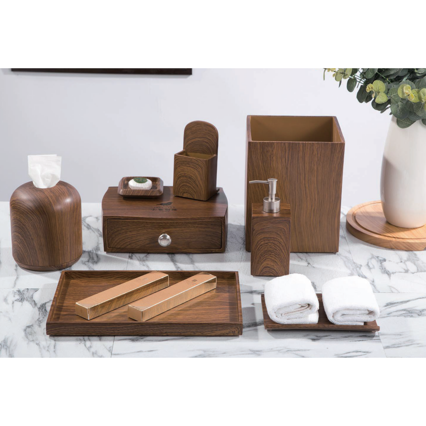 YTX-2028 Countertop Toiletry Dispenser – Stylish & Functional