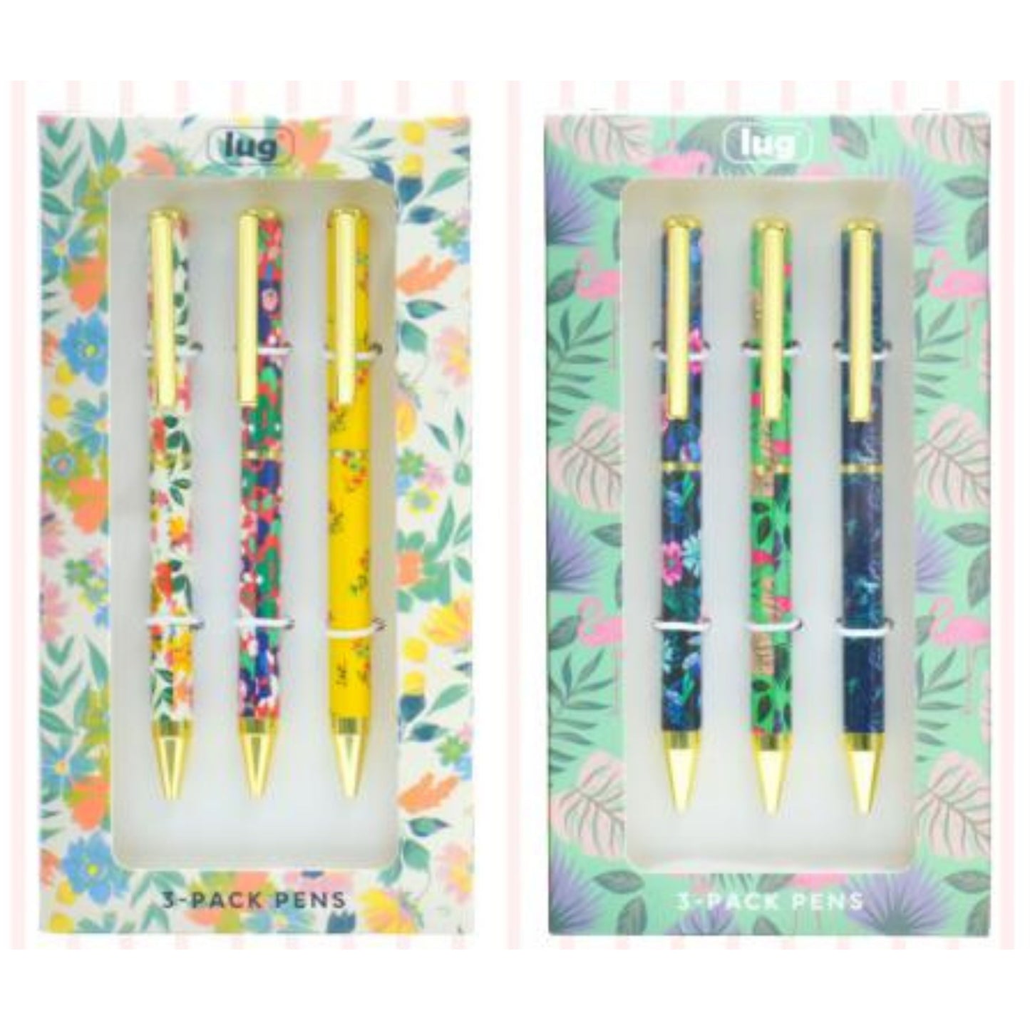 Custom Printed 3-Piece Pen Set for Women – Personalized Box Option