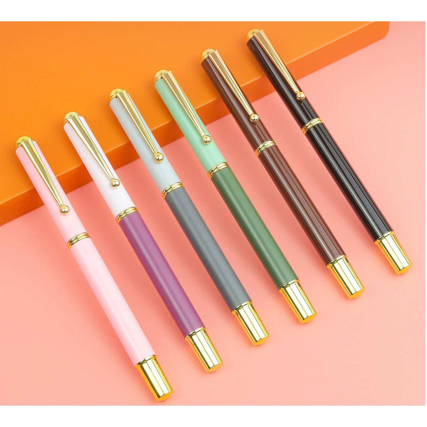 Custom Soft-Touch 0.5mm Gel Ink Rollerball Pen with Custom Logo