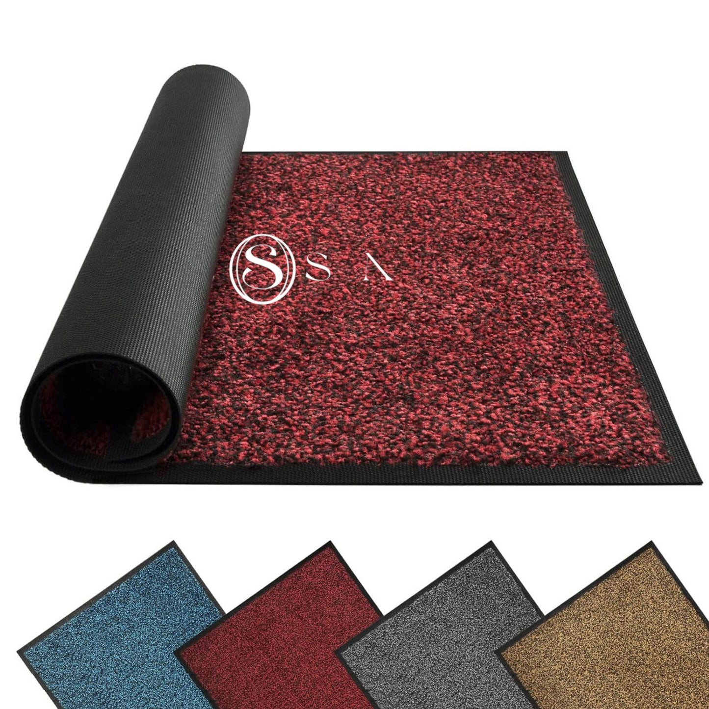 Heavy-Duty Dirt Trapper Doormat – Absorbent & Machine Washable