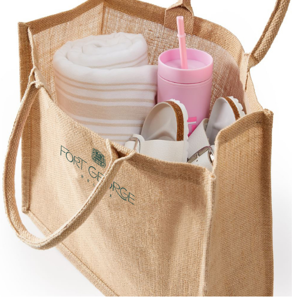 Eco-Friendly Jute Beach Bag – Durable & Stylish (38×7×31cm)