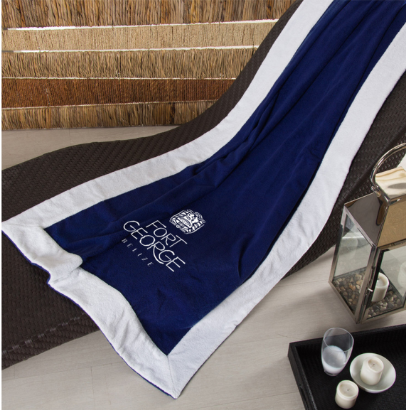 Luxury Blue Beach Towel 199x97cm - Model BT19997