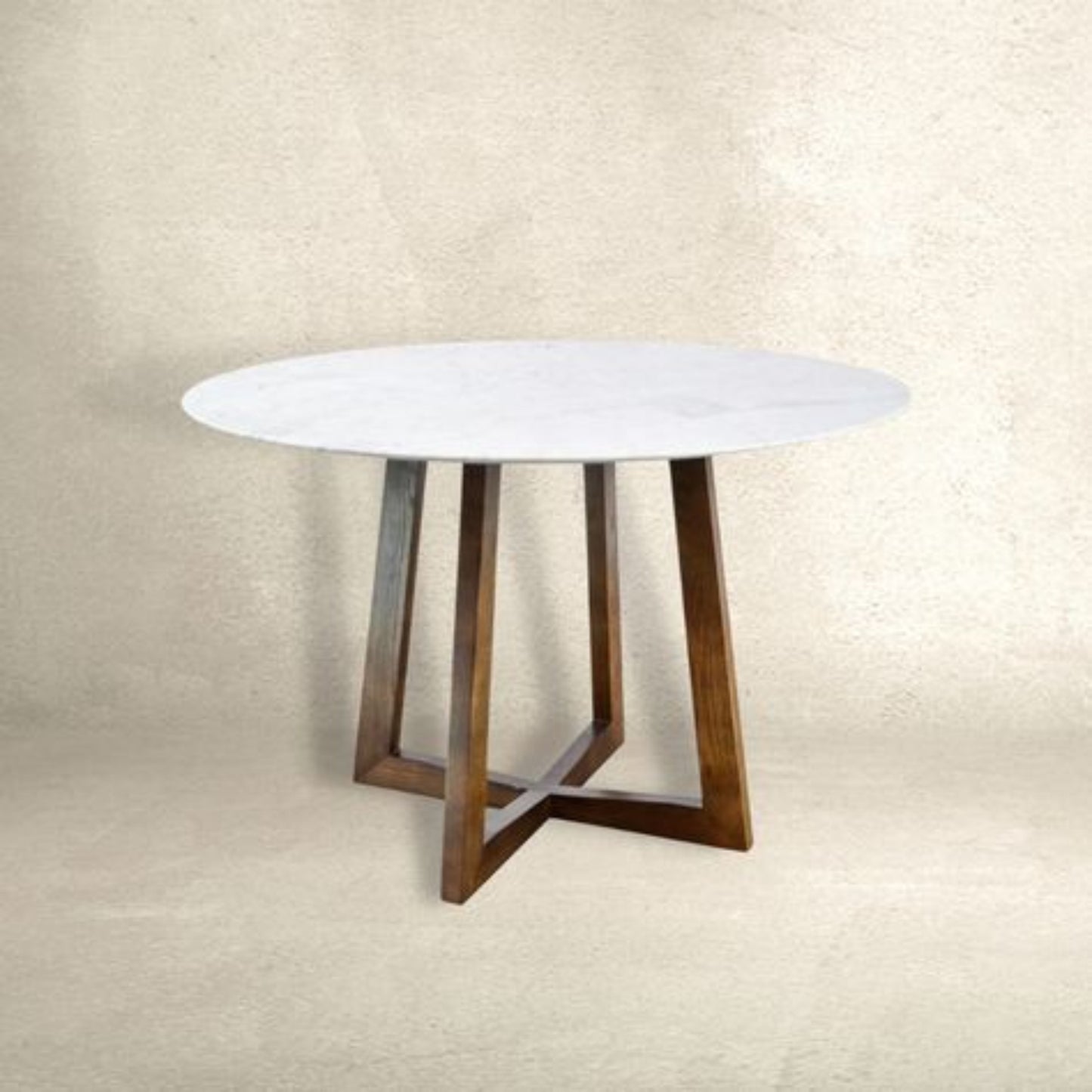 Round Wooden Dining Table – Model DT63091-WN