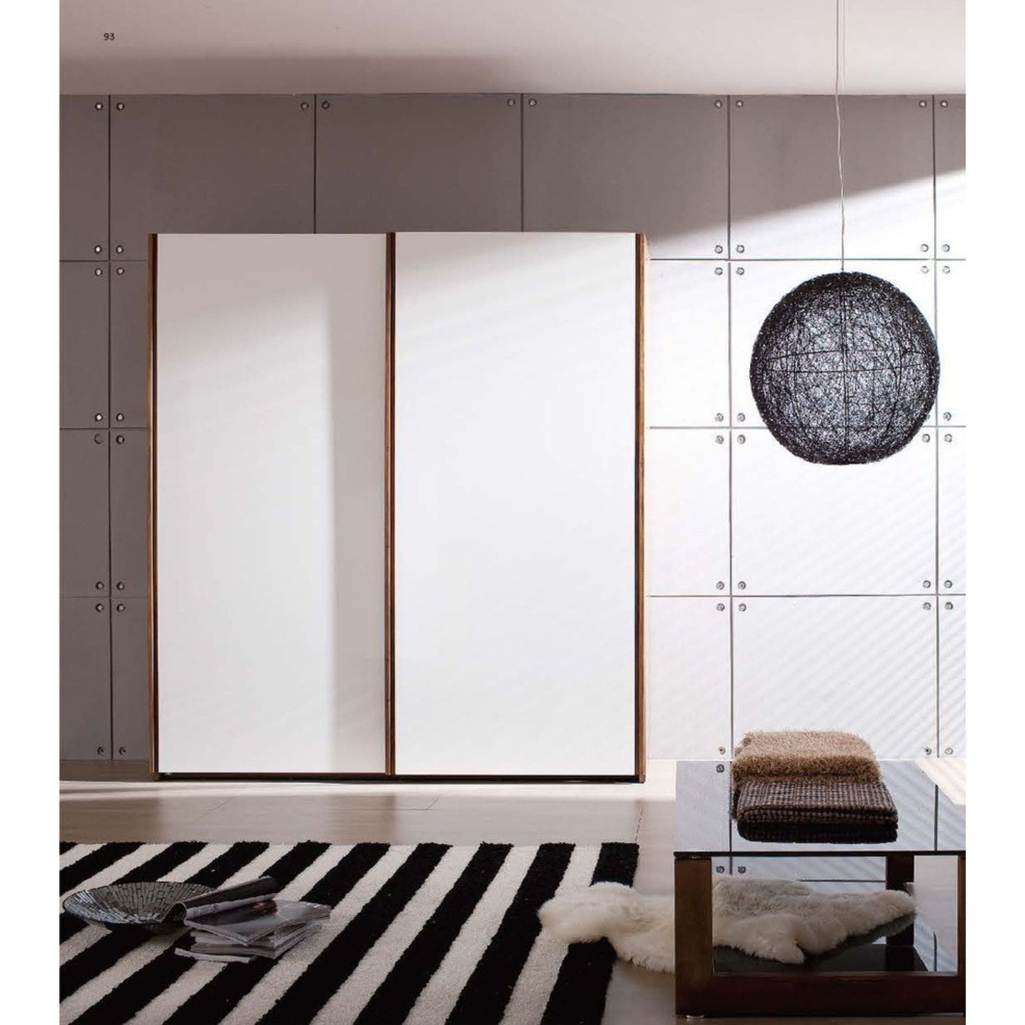 Spacious Sliding Door Wardrobe – Model 6BW001