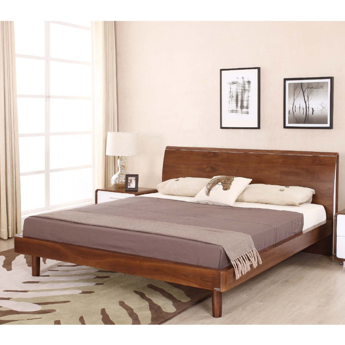 Modern Platform Bed – Model BB63W153 Series