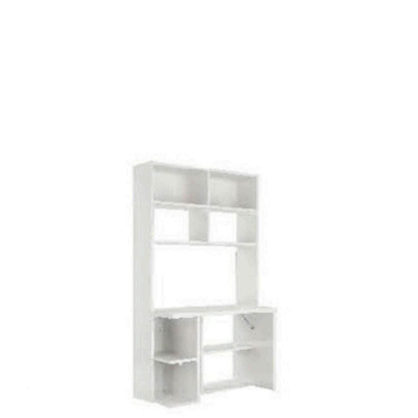 Wall-Mounted Desk with Vertical Storage ST6V116+ST6V1168