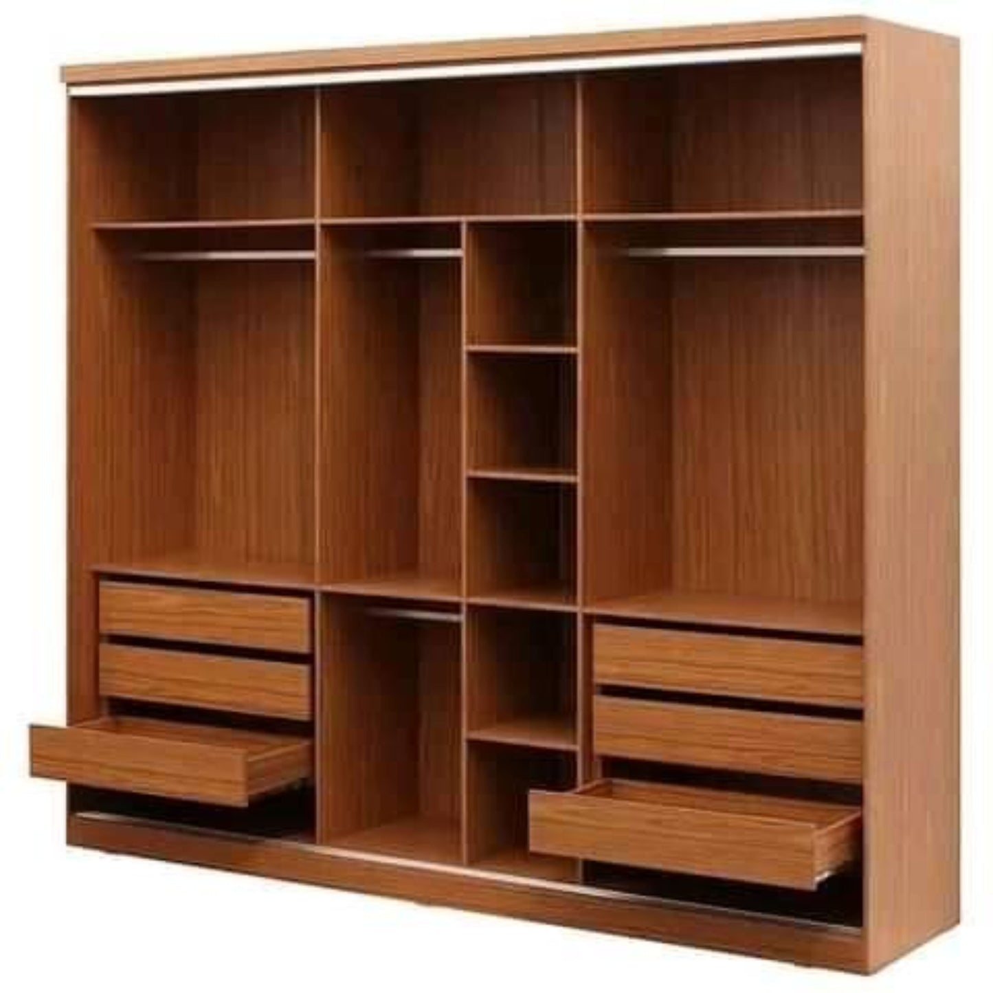 Modular Wardrobe System Model BW63123 Set with Sliding Doors W3020×H2414mm