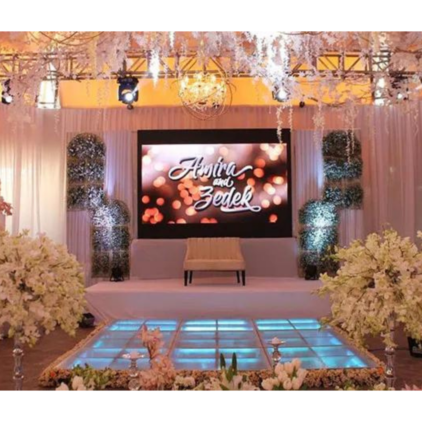 Modular LED Wall Display – 500x500mm LED Panels