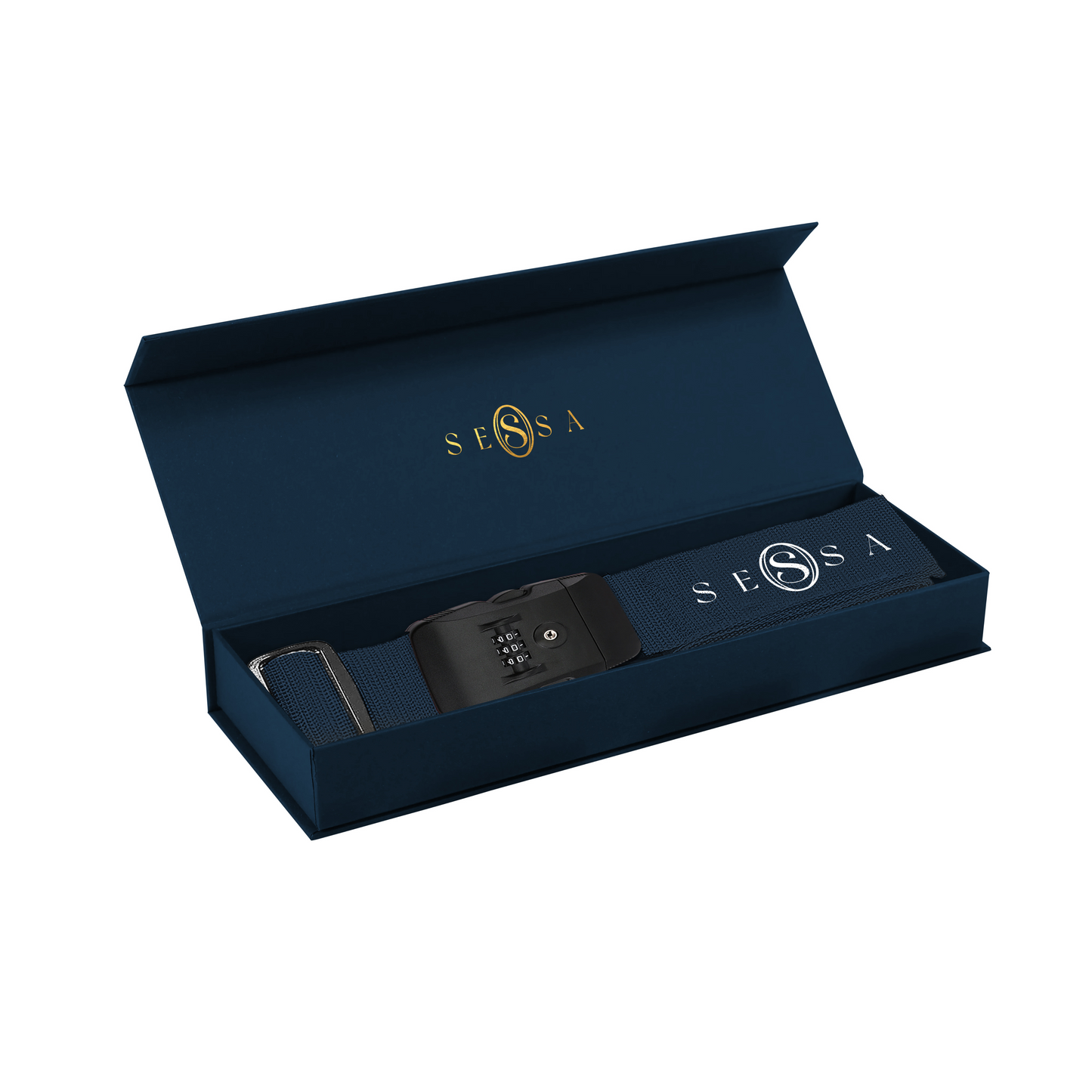 Adjustable Branded Luggage Straps for Security & Visibility