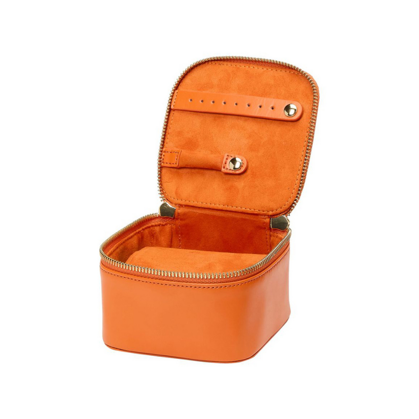 Elegant Leather Jewelry Bag for Secure Storage