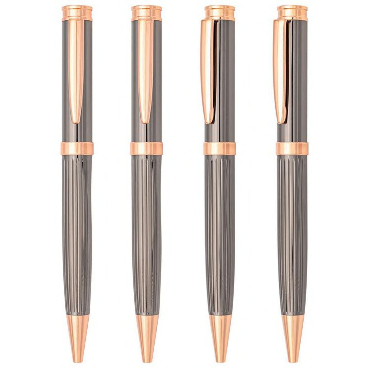 Smooth Writing Luxury Gun Grey Metal Ballpoint Pen