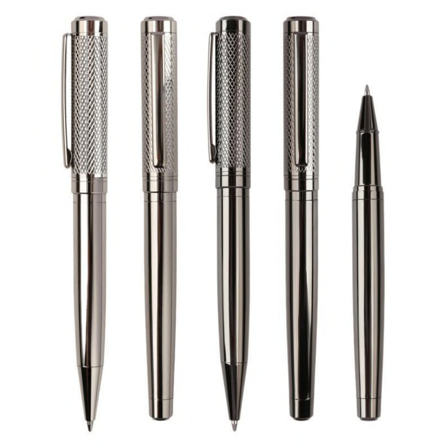 Sleek Gun Black Luxury Ballpoint Pen for Executive Gifting