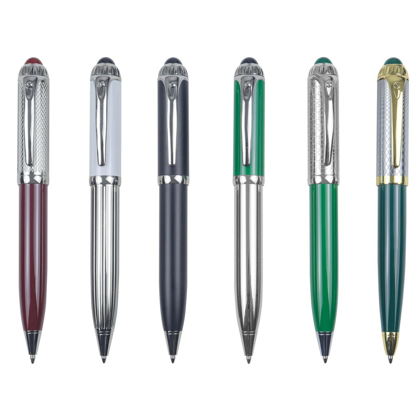 Customizable Multi-Color Metal Ballpoint Pen for Gifting