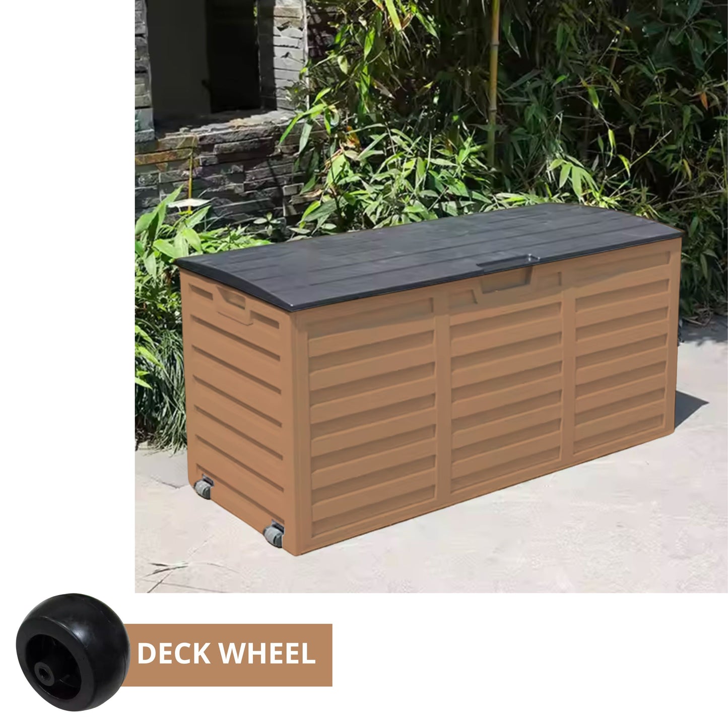 Large Capacity Pool Towel Storage Bin – Durable Polypropylene (PP) Organizer