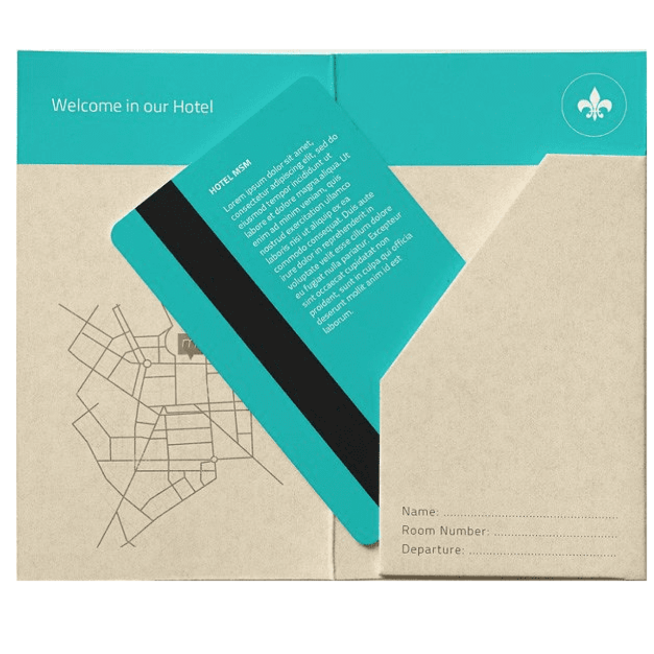 Custom Key Card Sleeves