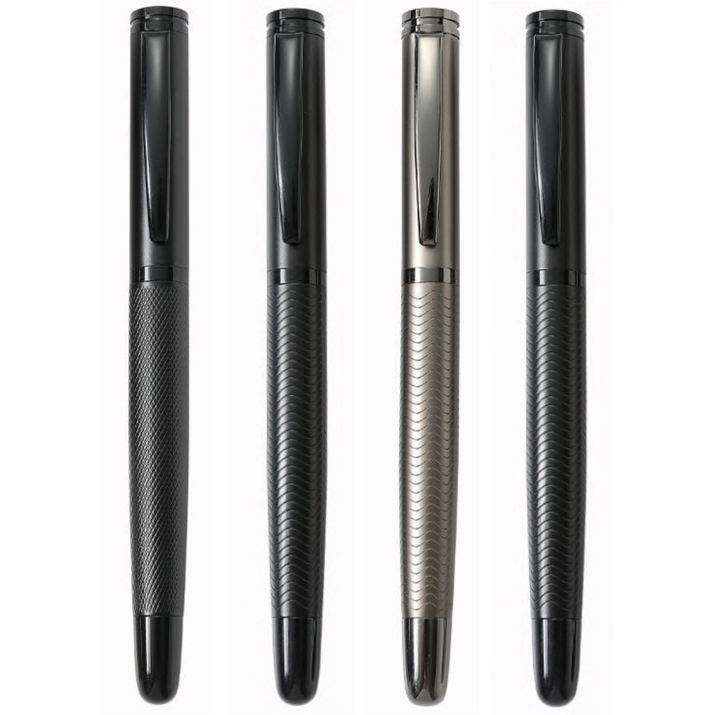 Luxury Ballpoint Pen in Black, Gun Black, and Gun Grey Finishes