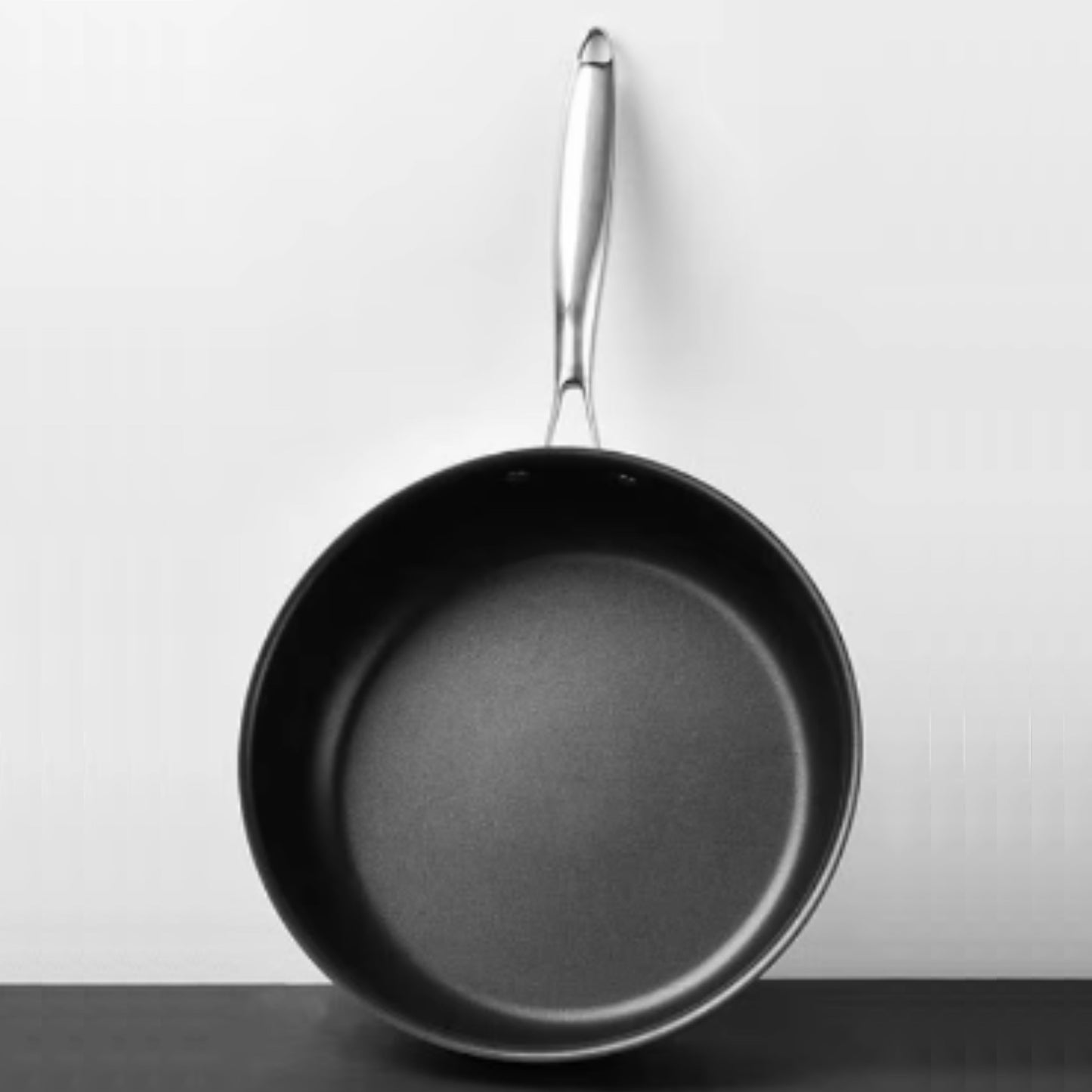 28cm Triply Stainless Steel Frypan – Conical Frying Pan for Gas & Induction Cooking