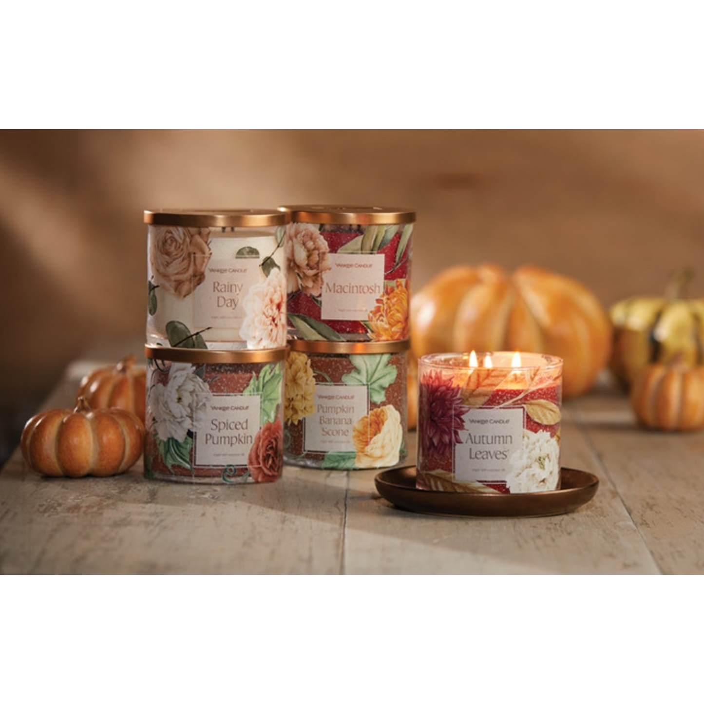 Personalized 3-Wick Scented Candle – Branded Luxury Gift