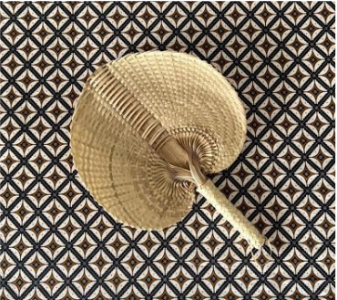 Handcrafted Woven Fan – Eco-Friendly & Stylish Cooling Accessory