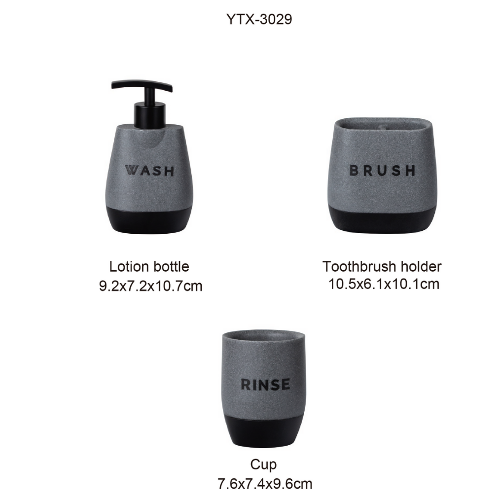 YTX-3029 Countertop Toiletry Dispenser – Stylish & Space-Saving