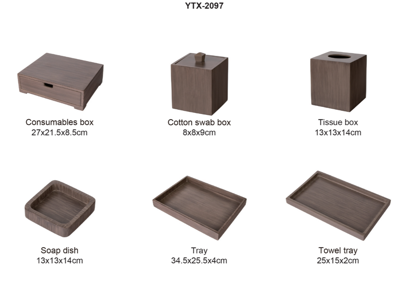 YTX-2097 Countertop Toiletry Dispenser – Sleek & Functional