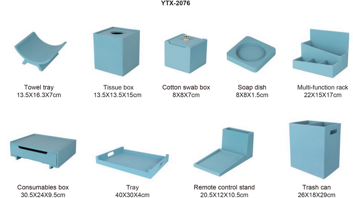 YTX-2076 Countertop Toiletry Dispenser – Sleek & Space-Saving