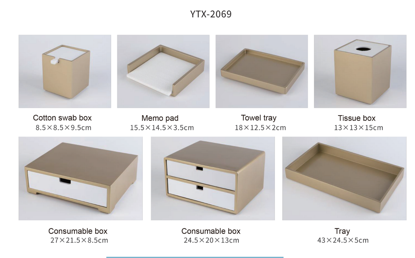 YTX-2069 Countertop Toiletry Dispenser – Sleek & Functional