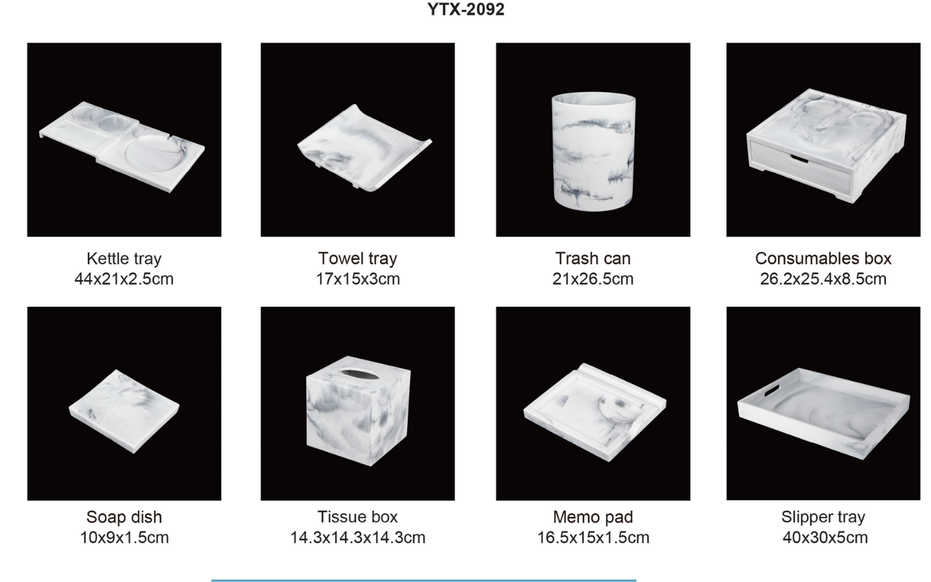 YTX-2092 Countertop Toiletry Dispenser – Sleek & Functional