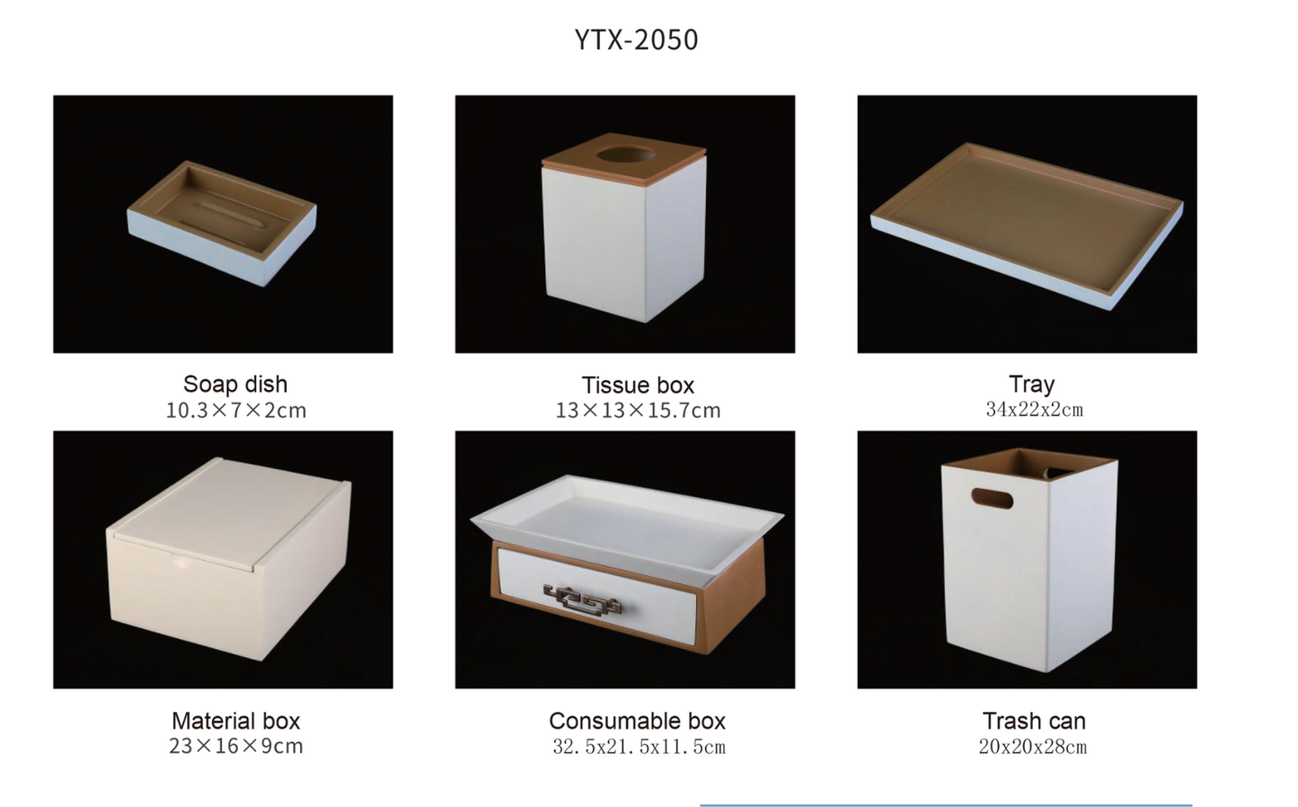 YTX-2050 Countertop Toiletry Dispenser – Sleek & Space-Saving