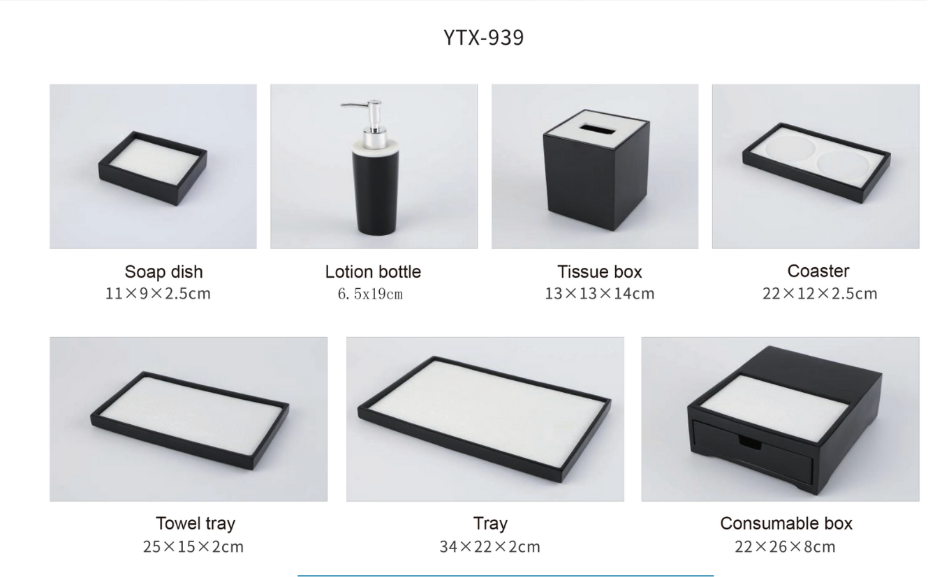 YTX-939 Countertop Toiletry Dispenser – Stylish & Functional