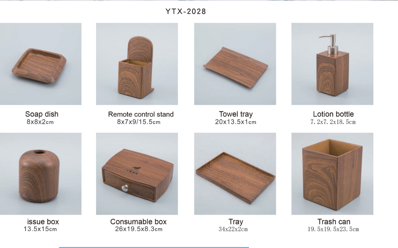 YTX-2028 Countertop Toiletry Dispenser – Stylish & Functional