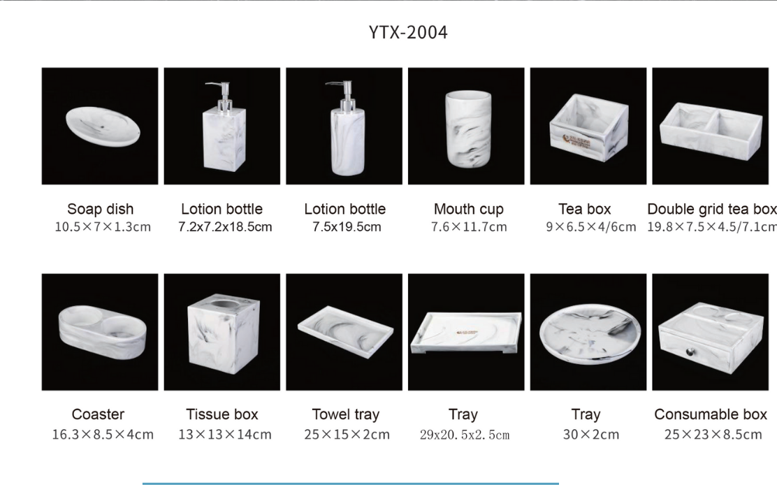 YTX-2004 Countertop Toiletry Dispenser – Sleek & Refillable
