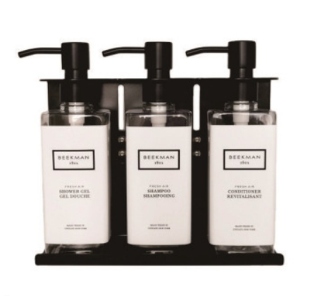 Clear Lockable Single, Double & Triple Body Lotion Wall-Mounted Dispensers