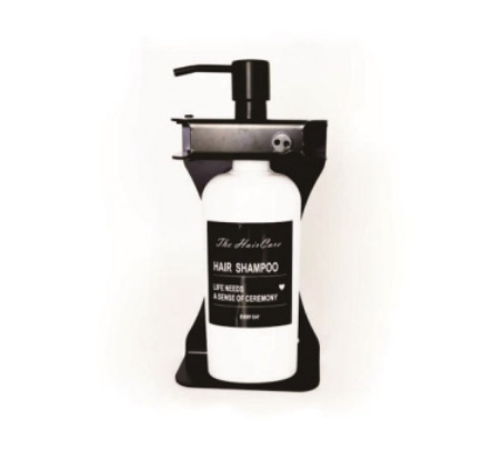 Lockable Black Wall Mounted Toiletry Dispensers (Single, Double, Triple)