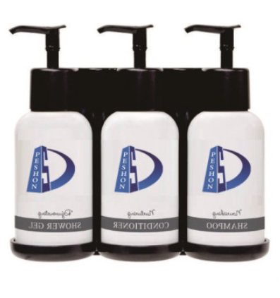 Wall-Mounted Toiletry Dispenser - Lockable Container, Refillable & Space-Saving