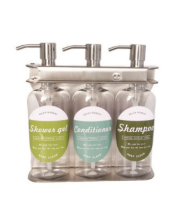 Silver Lockable Wall-Mounted Dispensers – Single, Double & Triple