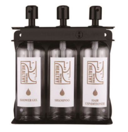 Black Lockable Wall-Mounted Dispensers – Single, Double & Triple