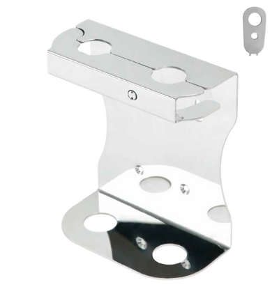 Lockable Stainless Steel Shampoo Bottle Bracket