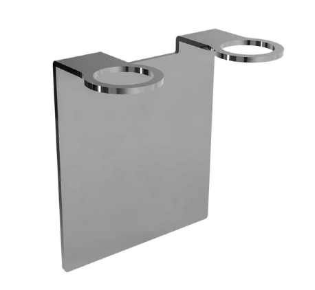 Wall Mounted Toiletry Dispensers with Single, Double, and Triple Shampoo Brackets