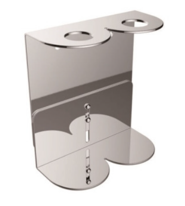 Adjustable Stainless Steel Shampoo Bottle Bracket