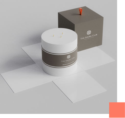 Candle with Explosion Box – Unique & Elegant Gift Set