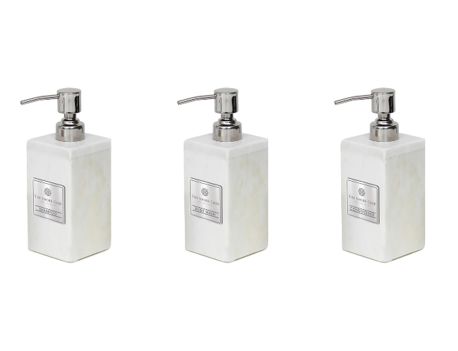 Cave Stone Dispensers – Premium Set for Body Wash, Shampoo & Conditioner