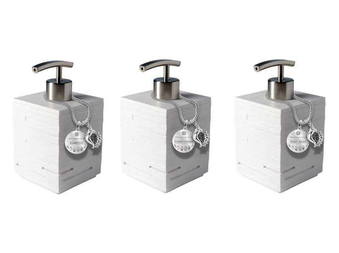 Cave Stone Dispensers for Shampoo, Conditioner & Body Wash