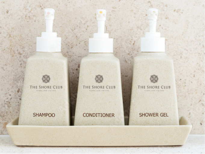 Refillable Dispensers for Shampoo, Conditioner & Body Wash