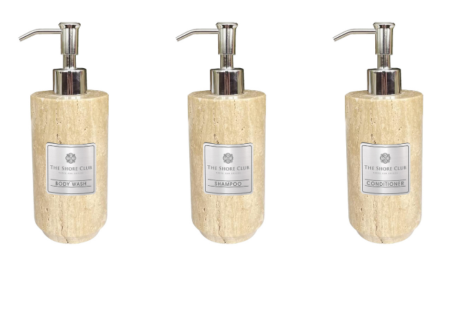 Cave Stone Dispenser – Skin Color, Elegant & Refillable