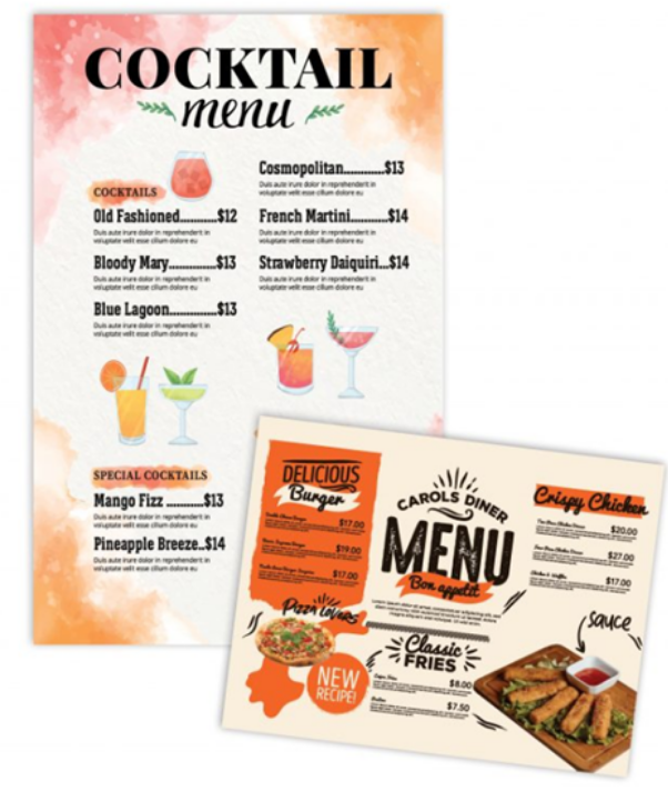 Stone Paper Menu – Waterproof, Durable & Eco-Friendly