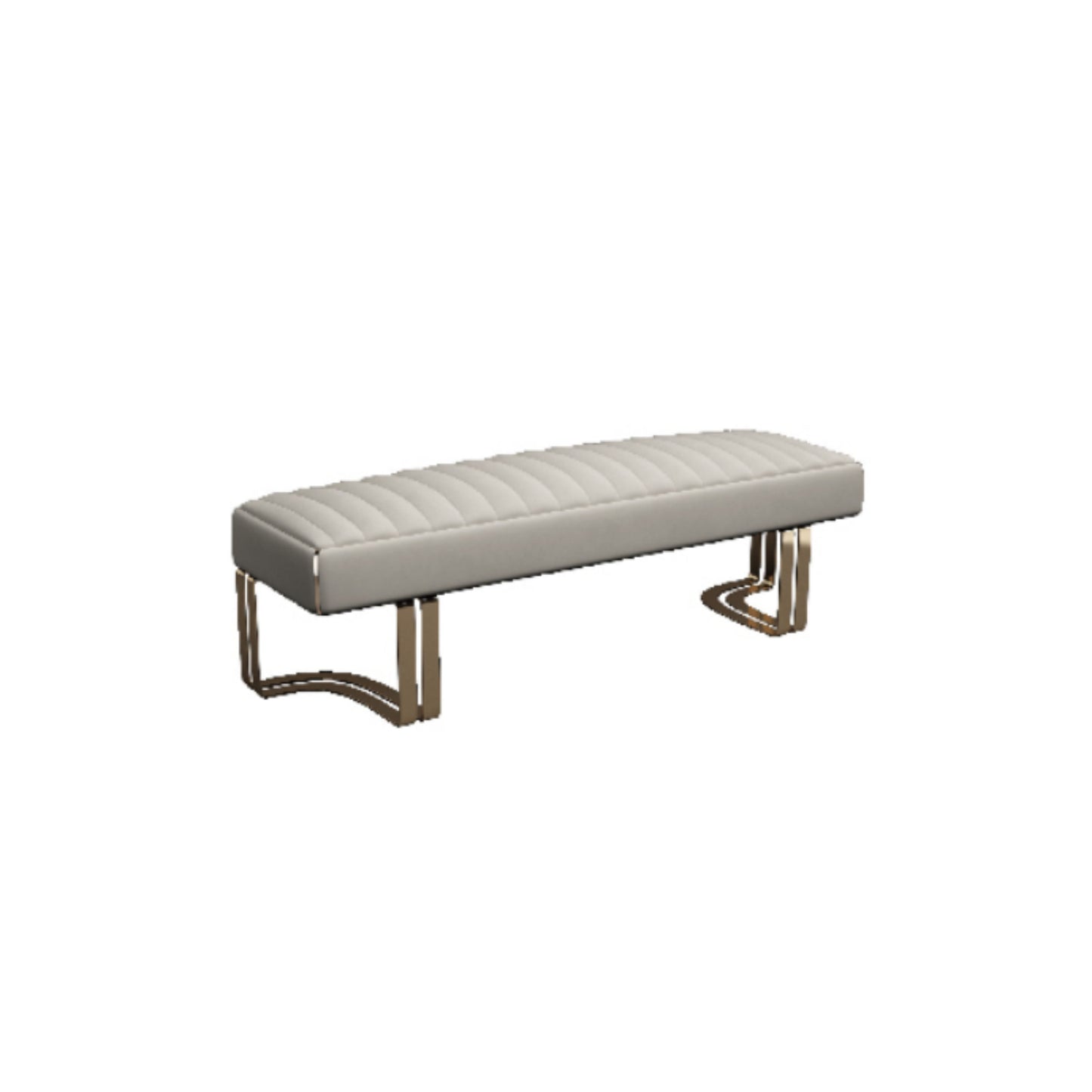 Long Bench Stool KW3380 with Streamlined Form