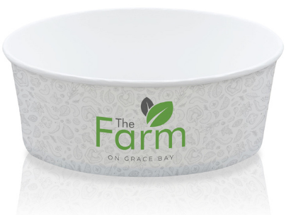 Eco-Friendly Salad Bowl – Kraft Paper or Plastic, Durable & Food-Safe