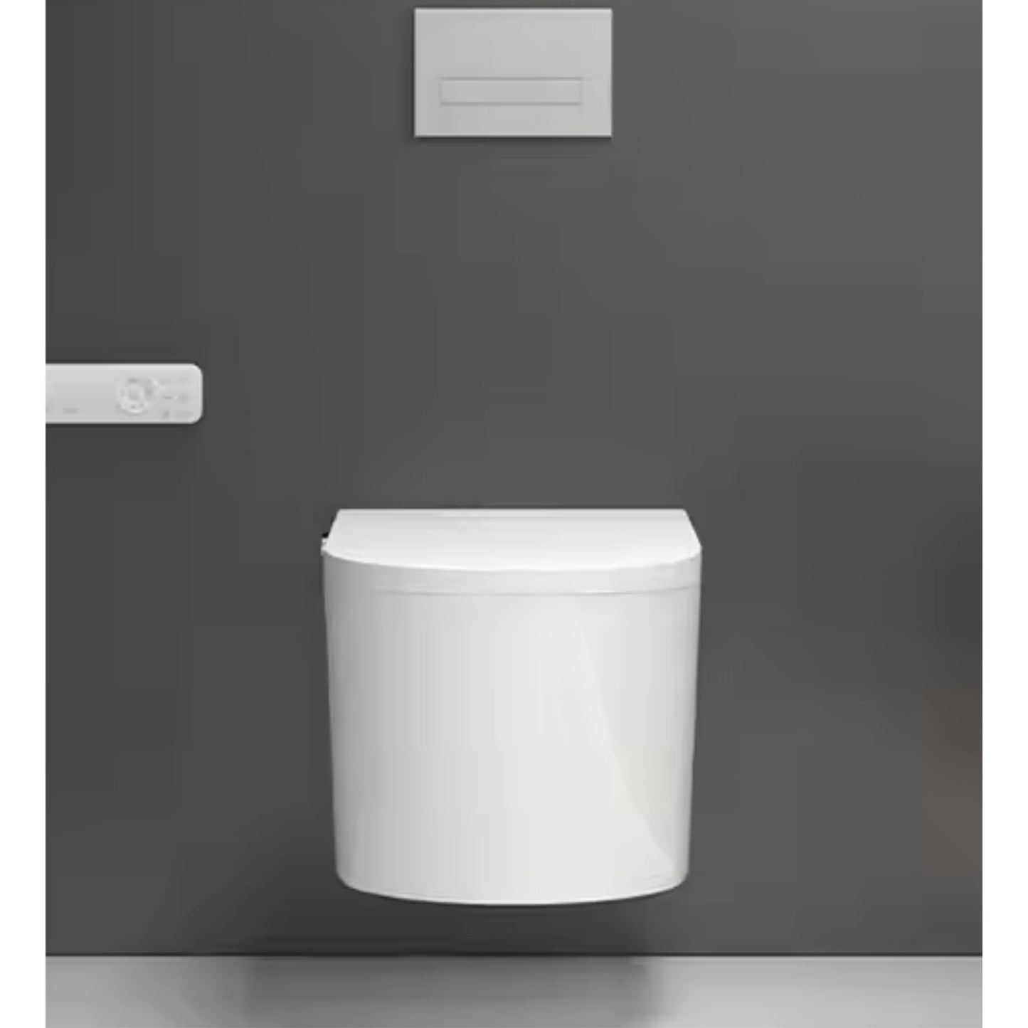 Compact Smart Toilet T9009 with Instant Heating and Custom Voltage