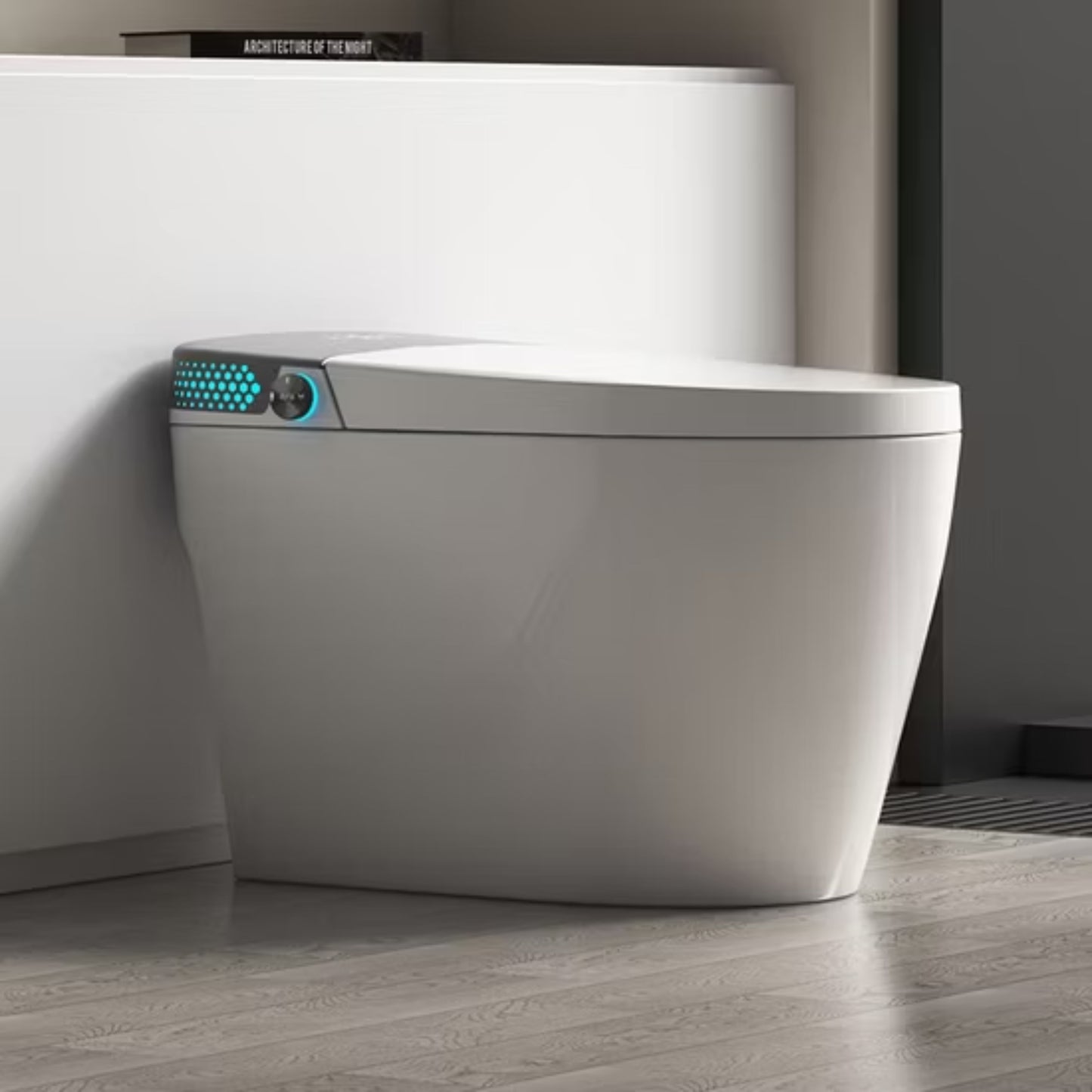 Smart Toilet T9016 with Color Rim Light and Instant Heating